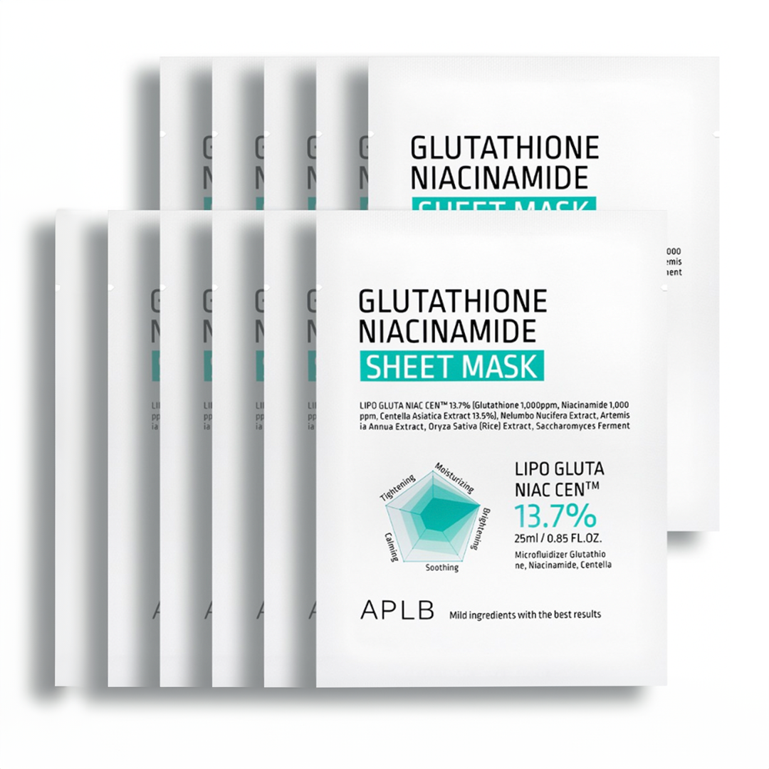 APLB Glutathione Niacinamide Sheet Mask
