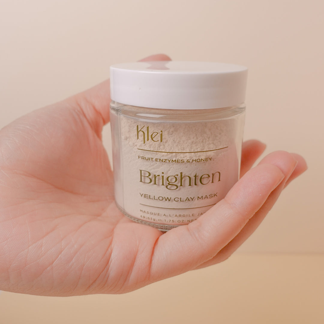 Klei Beauty Brighten Fruit Enzymes & Honey Yellow Clay Mask