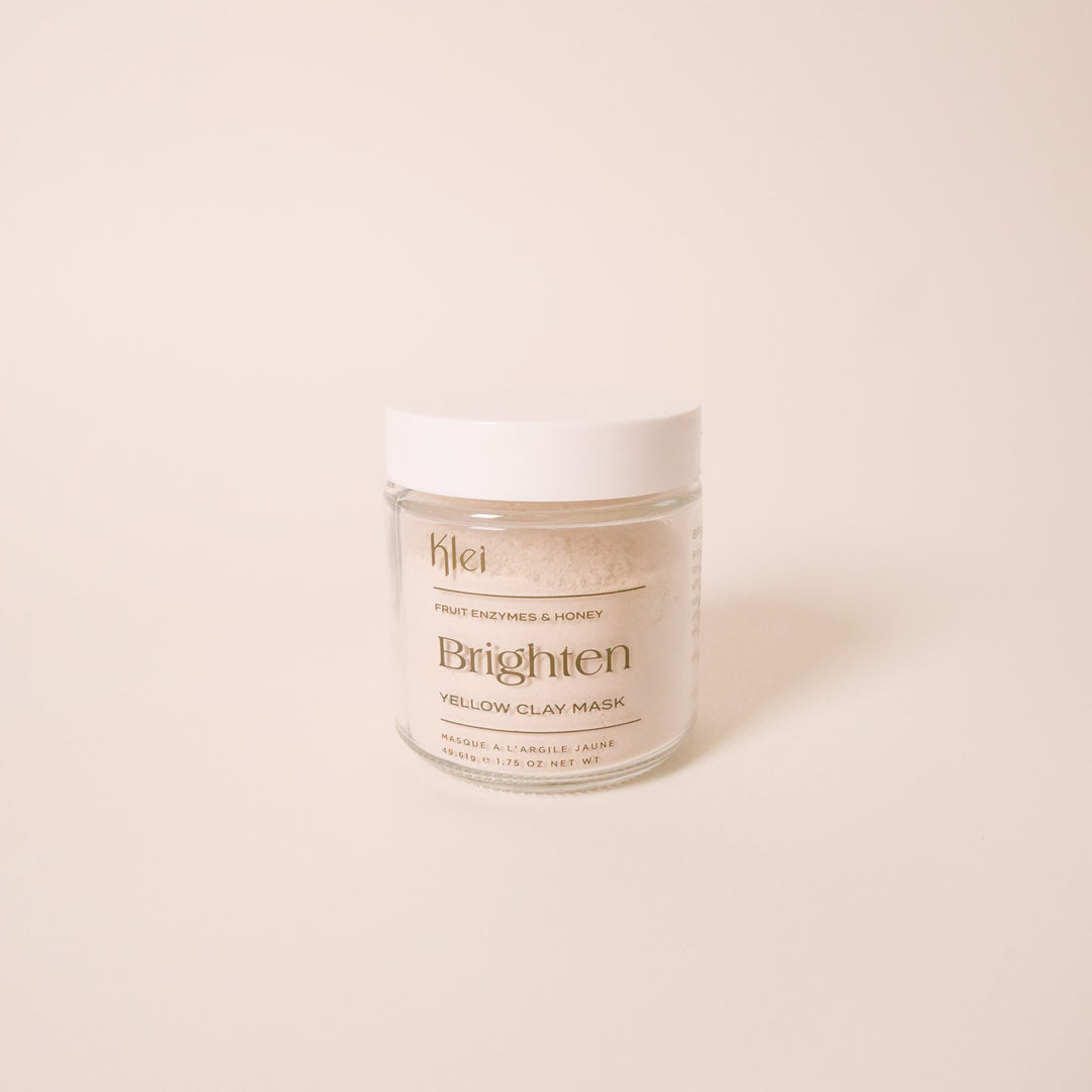 Klei Beauty Brighten Fruit Enzymes & Honey Yellow Clay Mask