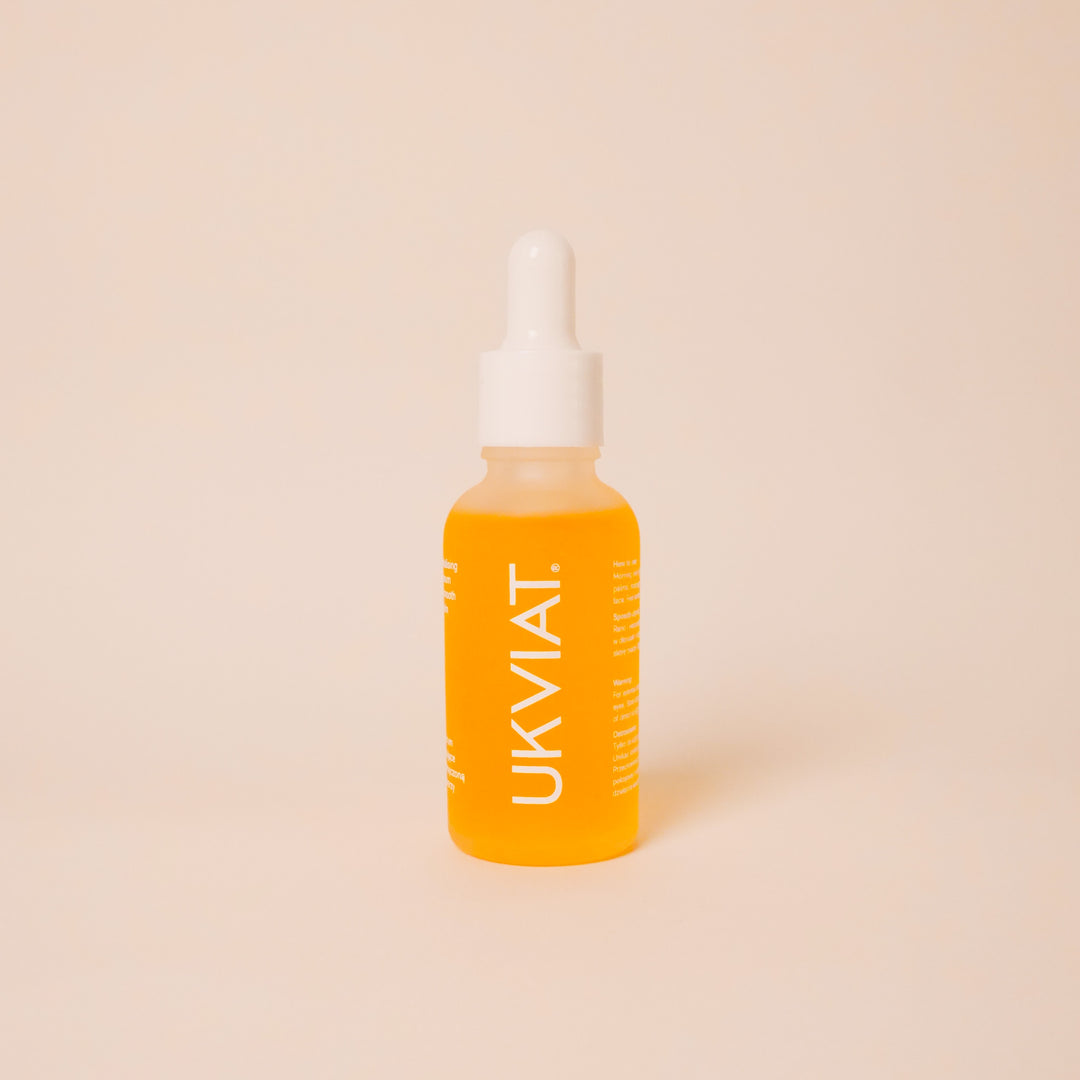 UKVIAT yellow revitalising facial serum