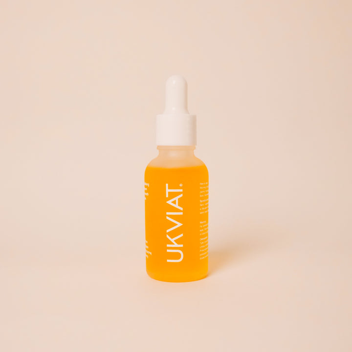 UKVIAT yellow revitalising facial serum