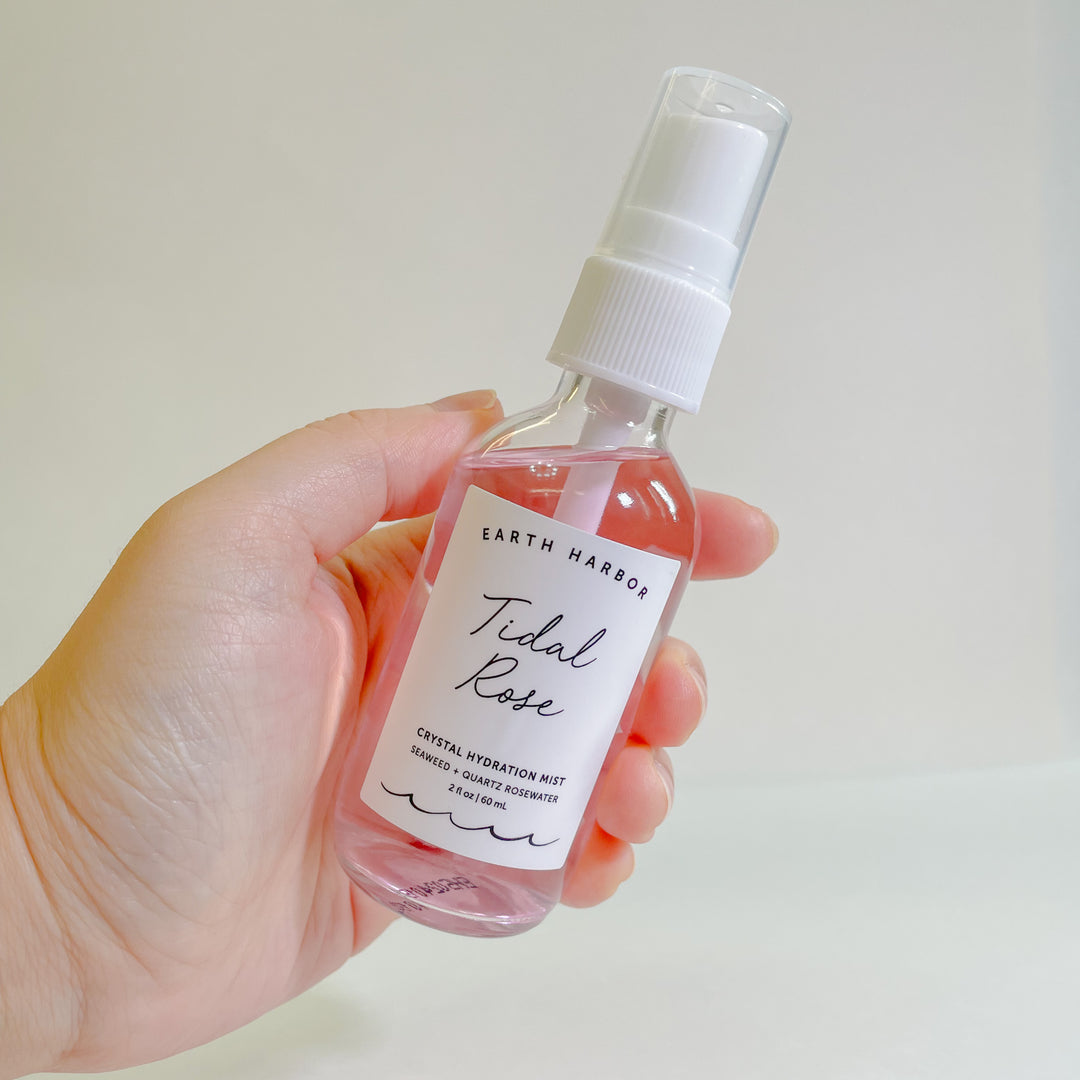 Earth Harbor Naturals Tidal Rose Crystal Hydration Mist