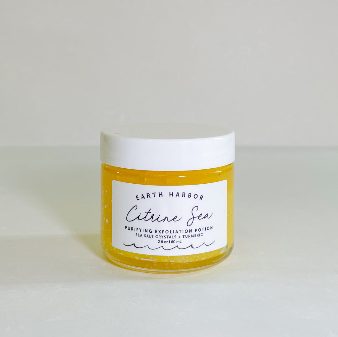 Earth Harbor Naturals Citrine Sea Purifying Exfoliation Potion