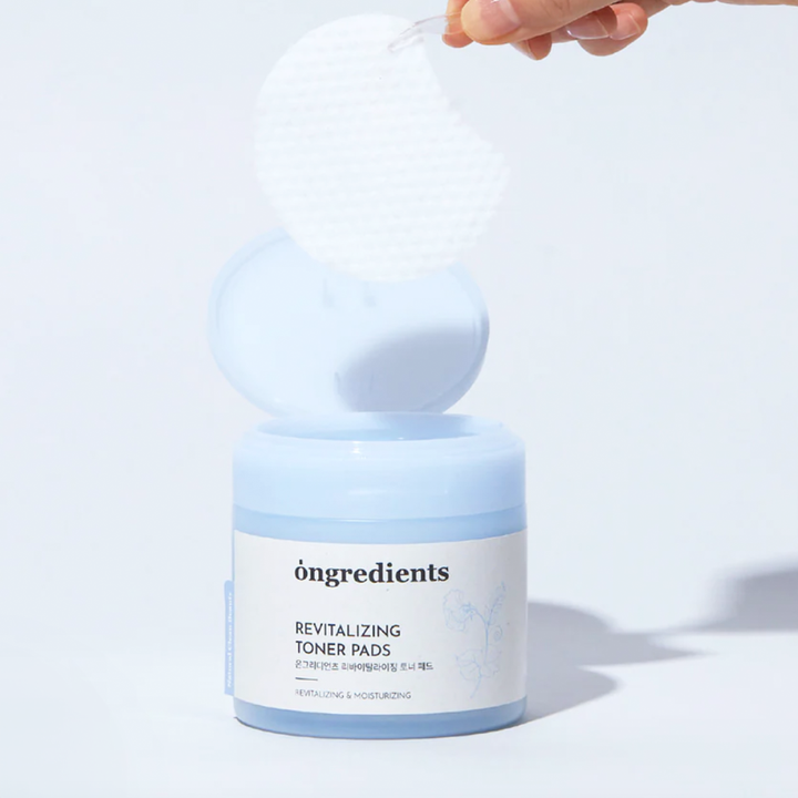 ongredients Revitalizing Toner Pads
